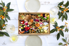 Vegetarian platter box